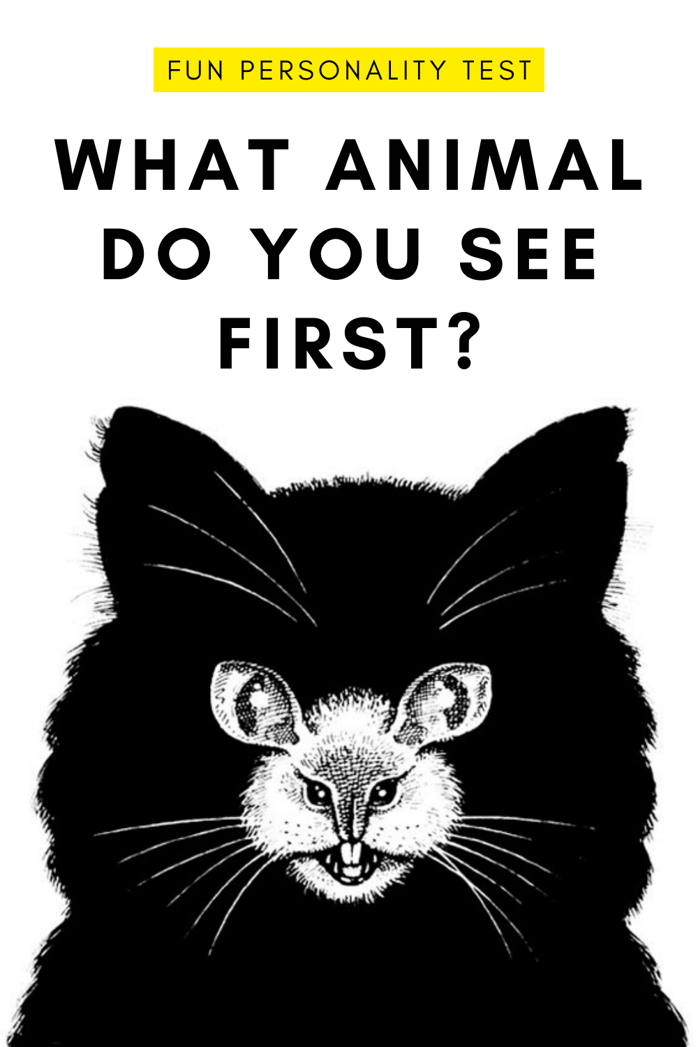 The Animal You See First In This Optical Illusion Reveals Your Dominant Traits